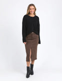 Foxwood Murphy Knit Cardigan - Black
