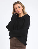 Foxwood Murphy Knit Cardigan - Black
