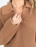 Foxwood Carlton Knit - Toasted Coconut