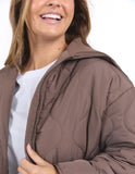 Foxwood Mellow Quilted Jacket - Coffee Quartz
