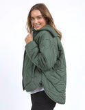 Foxwood Mellow Quilted Jacket - Khaki