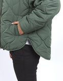Foxwood Mellow Quilted Jacket - Khaki