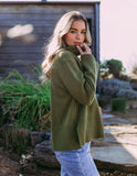 Foxwood Jude Knit - Olive Green