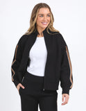 Foxwood London Zip Thru - Black