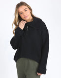 Foxwood Huntsville Zip Crew - Black