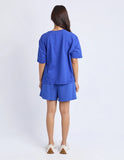 Foxwood Coded Throw On - Blue