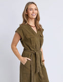 Foxwood Dakota Dress - Dark Olive