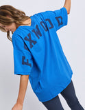 Foxwood Interval Tee - Blue and Navy
