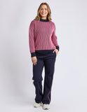 Foxwood Luella Crew Knit - Wine