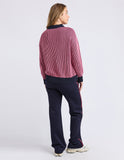 Foxwood Luella Crew Knit - Wine