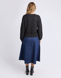 Foxwood Blair Long Sleeve Knit - Black