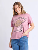 Foxwood Bandit Tee - Rosewood Pink