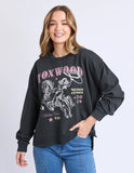 Foxwood Lasso Crew - Black