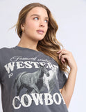 Foxwood Tex Tee - Black