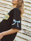 Foxwood Butter Tee - Washed Black