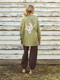 Foxwood Lucky Serpant L/S Tee - Lime
