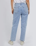 Foxwood Enmore wide Leg Jeans - Light Blue