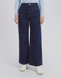 Foxwood Sarah Wide Leg Jeans -  Dark Blue