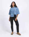 Foxwood Hutton Denim Shirt - Light Blue