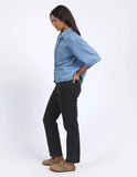 Foxwood Hutton Denim Shirt - Light Blue