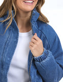 Foxwood Rosalee Jacket - Mid Blue
