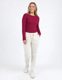 Foxwood Lazy Day Pant - Vintage White