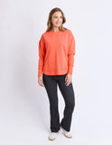 Foxwood Simplified - Orange Red