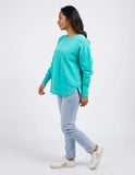 Foxwood Simplified Crew - Teal
