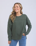 Foxwood Jayne Throw on Top - Khaki