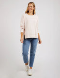 Foxwood Jayne Throw on Top - Pale Pink