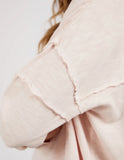 Foxwood Jayne Throw on Top - Pale Pink
