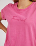 Foxwood Signature Tee - Bright Pink