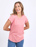 Foxwood Manly Tee - Rose