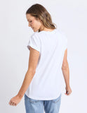 Foxwood Manly Tee - White