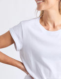 Foxwood Manly Tee - White