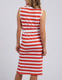 Foxwood Bondi Stripe Dress - Orange