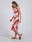 Foxwood Bondi Stripe Dress - Orange