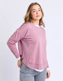 Foxwood Signature Long Sleeve Tee - Dusty Rose