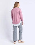 Foxwood Signature Long Sleeve Tee - Dusty Rose