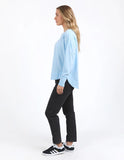 Foxwood Farrah Long Sleeve - Waterfall Blue