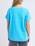 Foxwood Allison Tee -  Azure blue