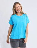 Foxwood Allison Tee -  Azure blue