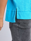 Foxwood Allison Tee -  Azure blue
