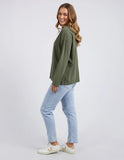 Foxwood Hold Up Long Sleeve - Khaki