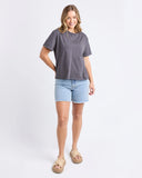 Foxwood Huntleigh Oversized Tee -  Charcoal