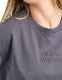 Foxwood Huntleigh Oversized Tee -  Charcoal