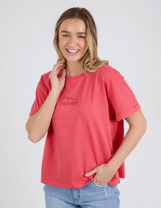 Foxwood Huntleigh Oversized Tee - Cayenne