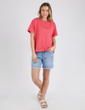 Foxwood Huntleigh Oversized Tee - Cayenne