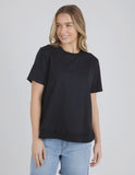 Foxwood Farrah Short Sleeve Tee - Black