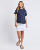 Foxwood Farrah S/S Tee - Navy
